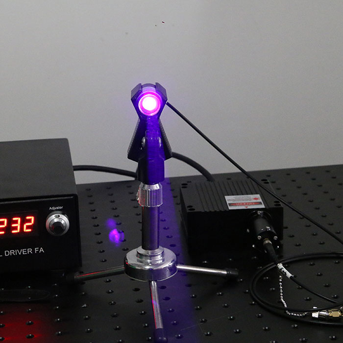 405nm 2500mW Blue-violet Fiber Coupled Laser Strong Laser Beam